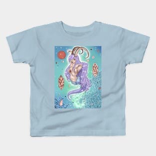 Capricorn Zodiac Sign Kids T-Shirt